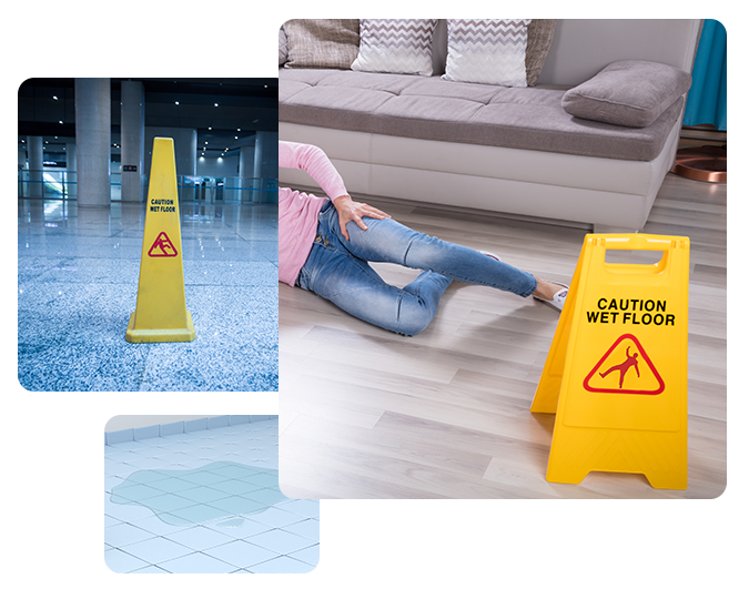Image for Caution Wet Floor. Slippery when wet.